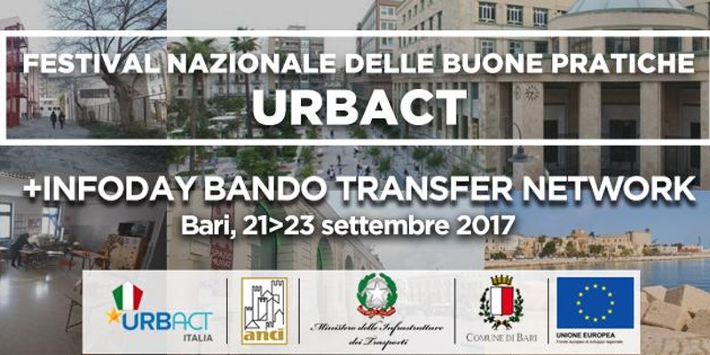 Cinque buone ragioni per venire al Festival delle buone pratiche Urbact a Bari