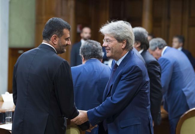 I sindaci metropolitani ricevuti dal premier Gentiloni