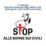 1° febbraio 2026: i Comuni si illuminano di blu per dire "Stop alle bombe sui civili”