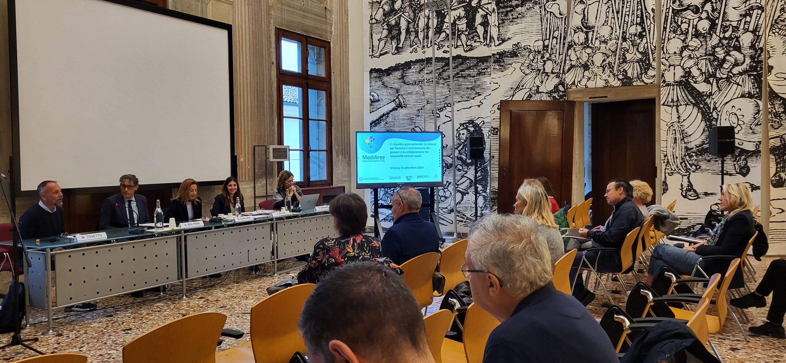 MediAree, a Vicenza tappa del progetto su giovani e collaborazione Università enti locali