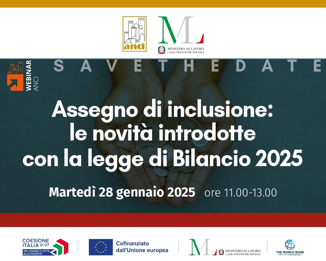 Webinar sull’Assegno di inclusione e le novità della Legge di Bilancio, guarda il video