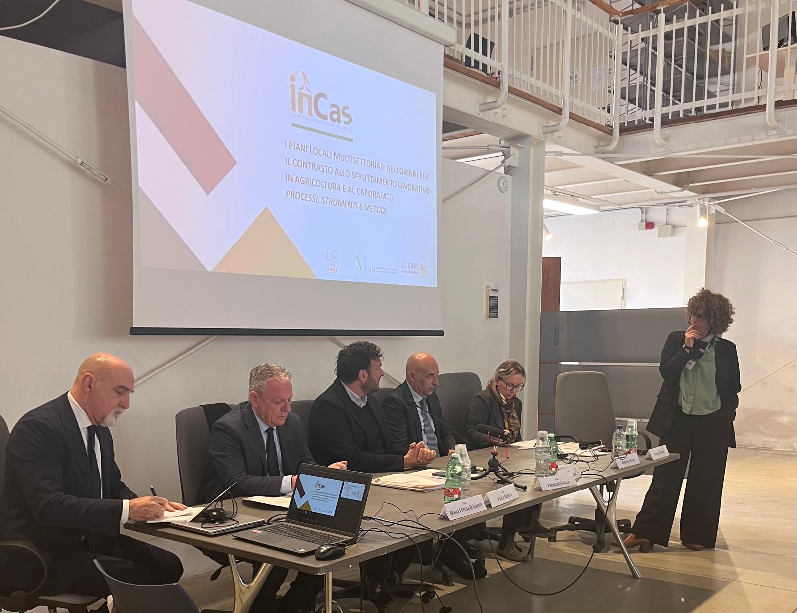 Siracusa, workshop InCaS sul Piano locale per contrasto sfruttamento lavorativo in agricoltura
