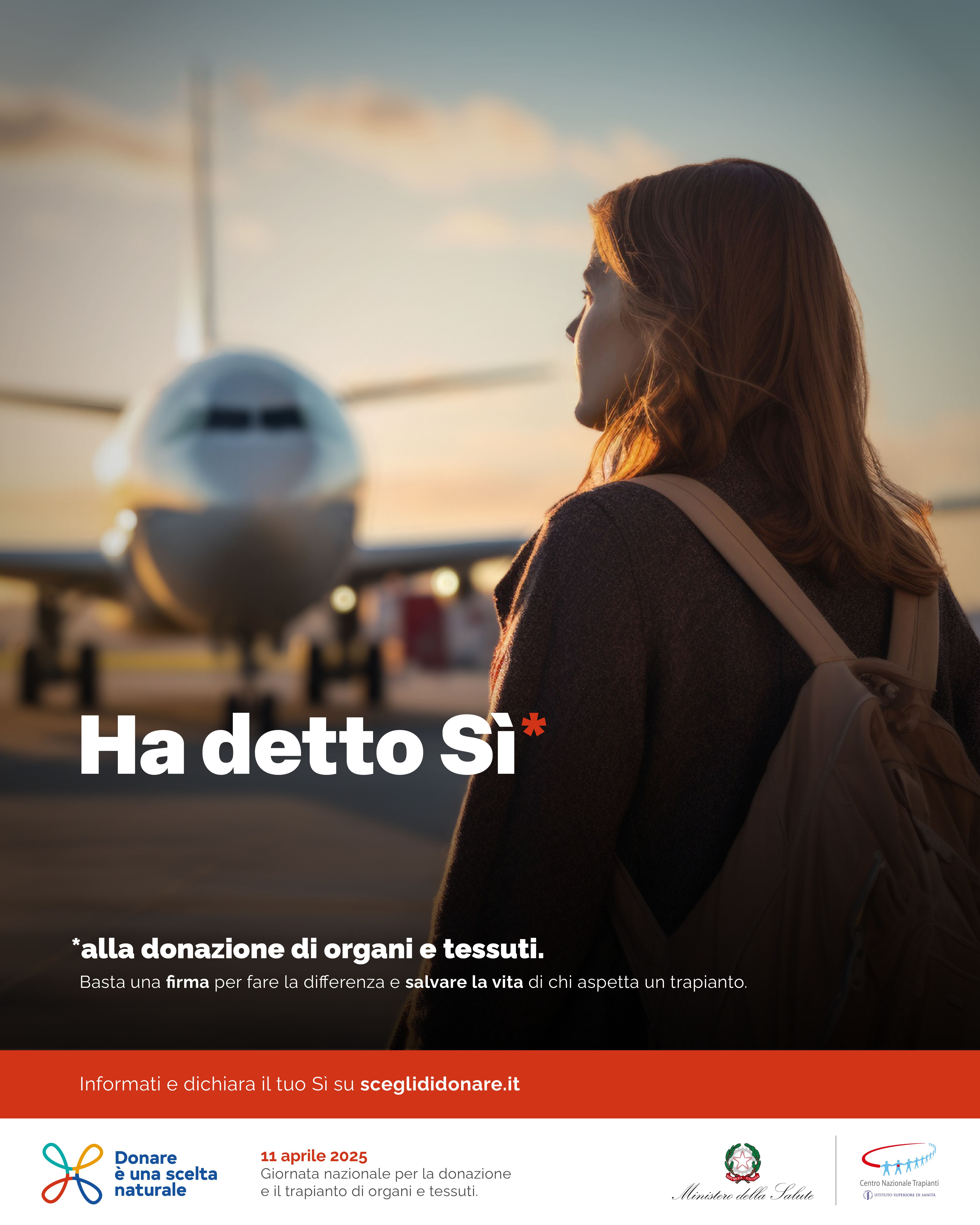 Campagna nazionale di organi e tessuti 2025 “Donare è una scelta naturale”