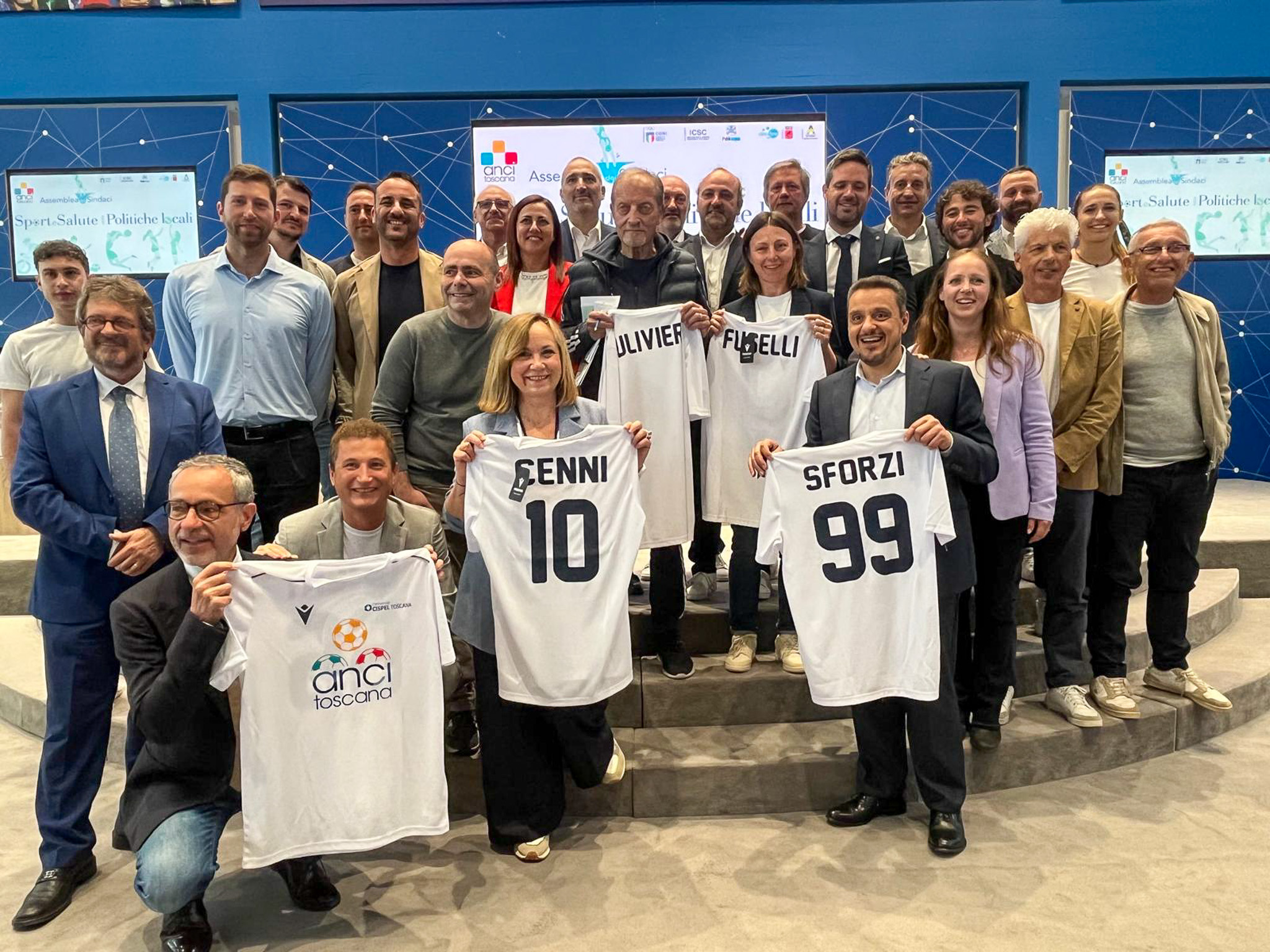 Non solo calcio, nasce la squadra Anci Toscana degli amministratori