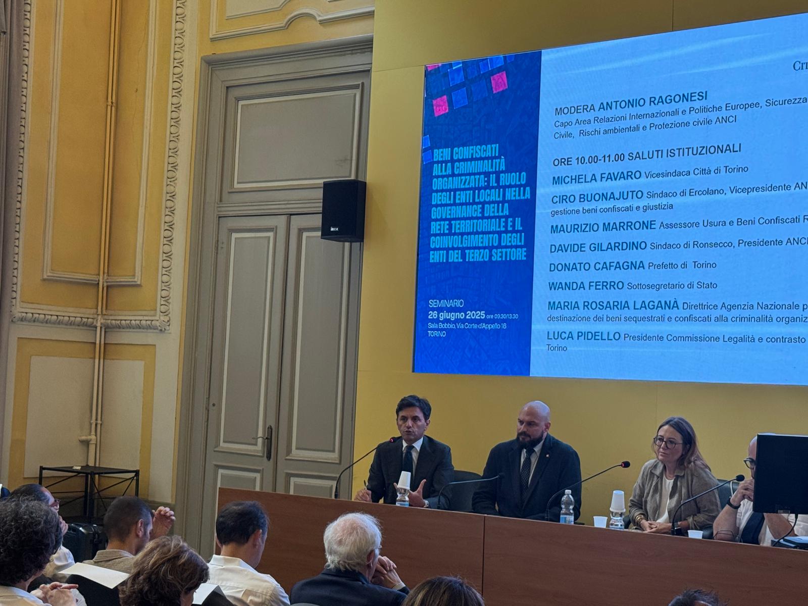 Criminalità, Buonajuto: “Importante confisca beni, vera vittoria è renderli luoghi di inclusione”