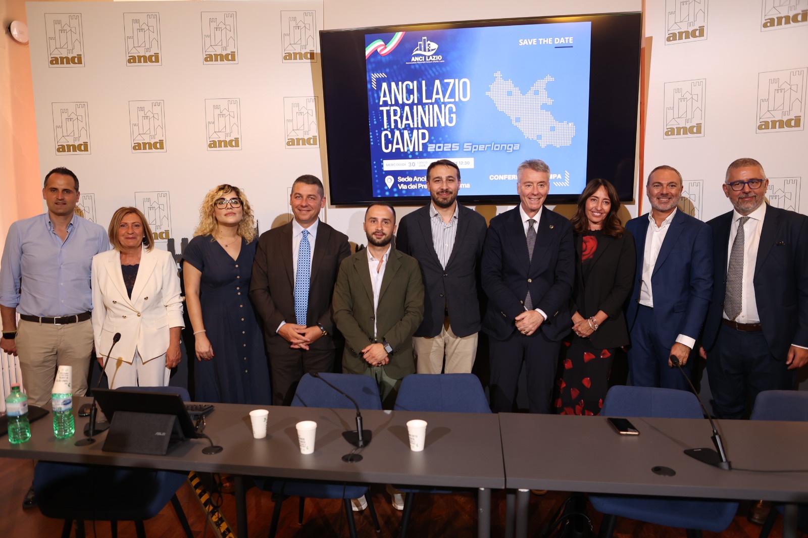Presentato il Training Camp 2025 di Anci Lazio a Sperlonga dal 25 al 27 settembre