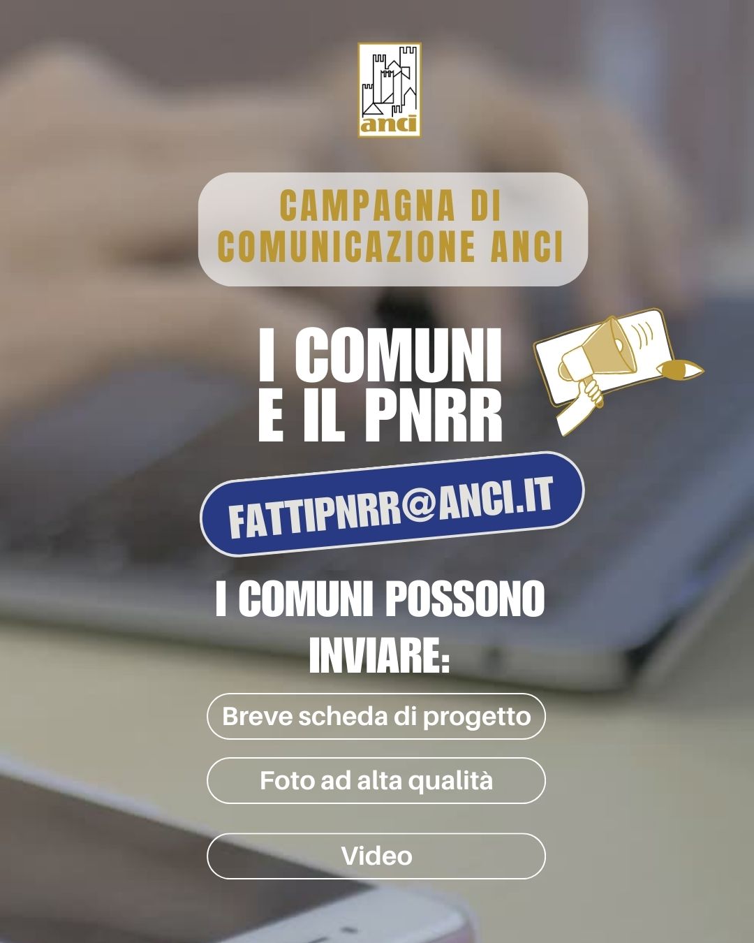 I Comuni e il Pnrr, la campagna di comunicazione Anci sui progetti