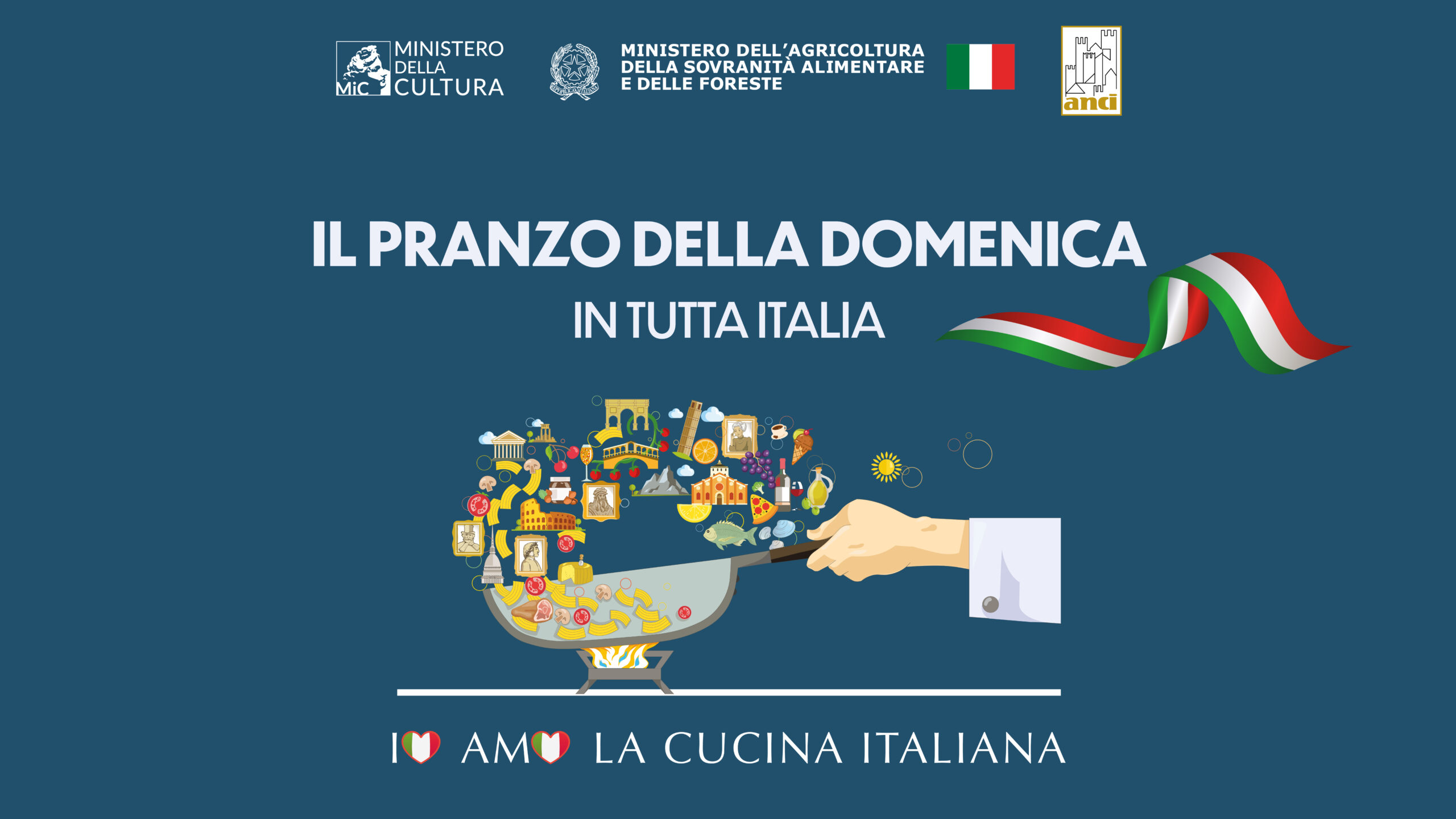 Dalle 14 a’Domenica in’ la diretta dalle piazze italiane per il pranzo della domenica