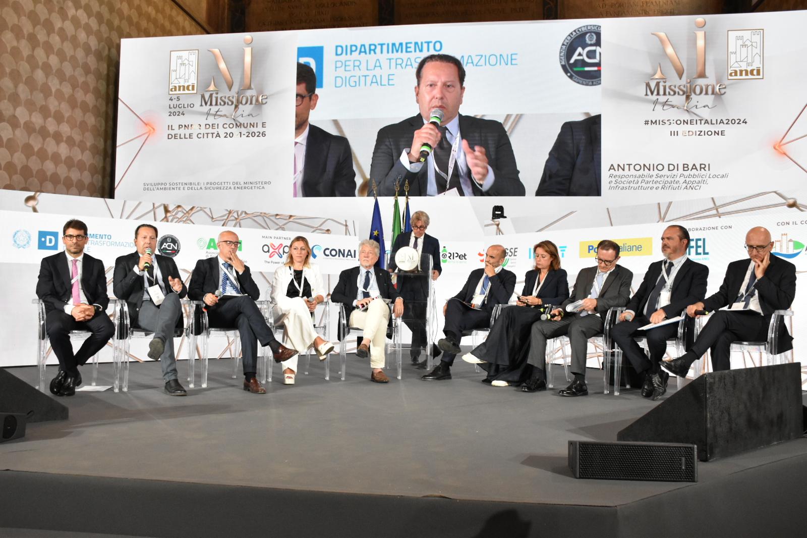Antonio Di Bari: “La valorizzazione del materiale rifiuto deve creare valore per la comunità”