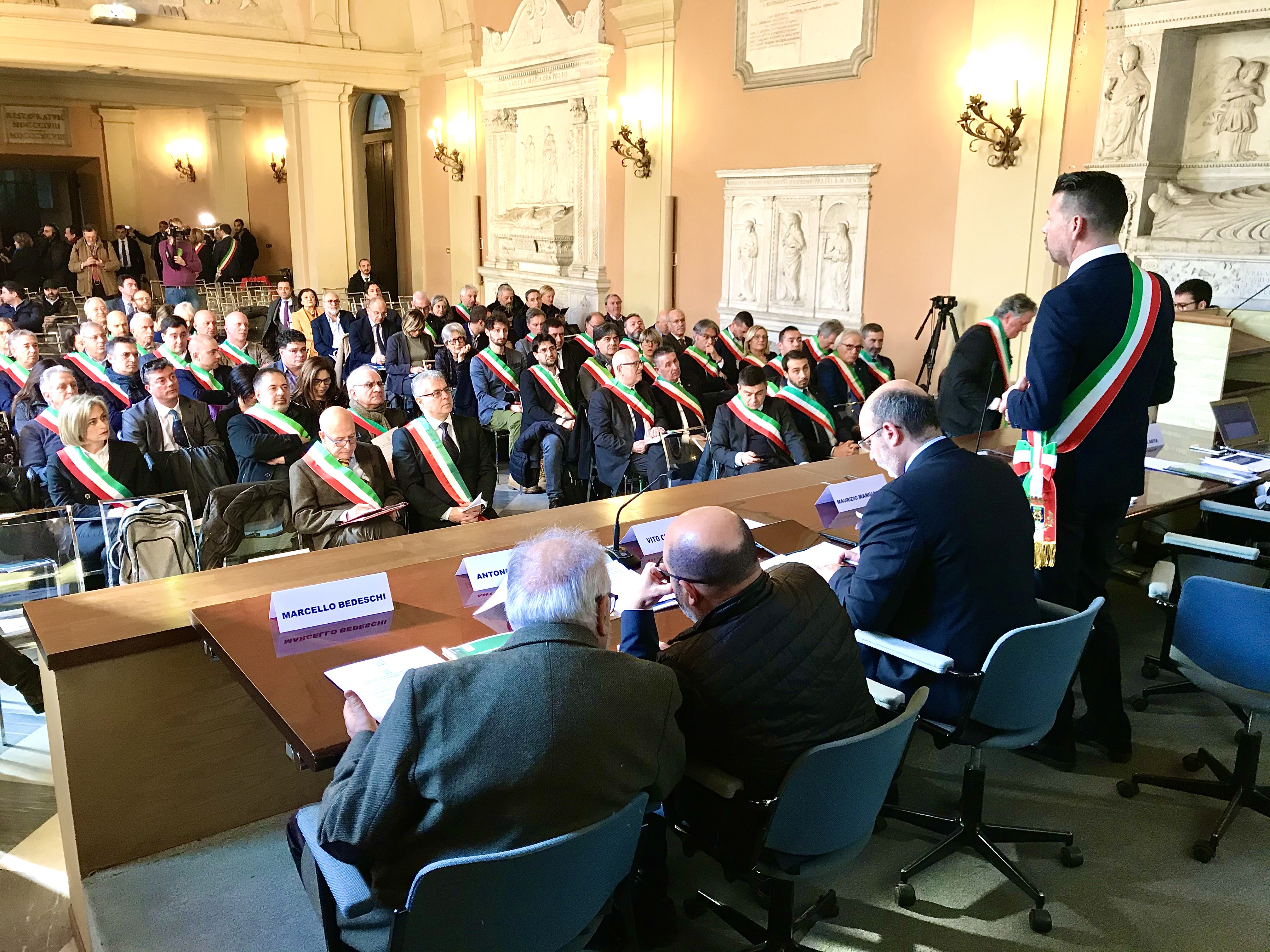 Oggi 15 gennaio a Roma incontro tra i sindaci delle regioni colpite dal terremoto del 2016