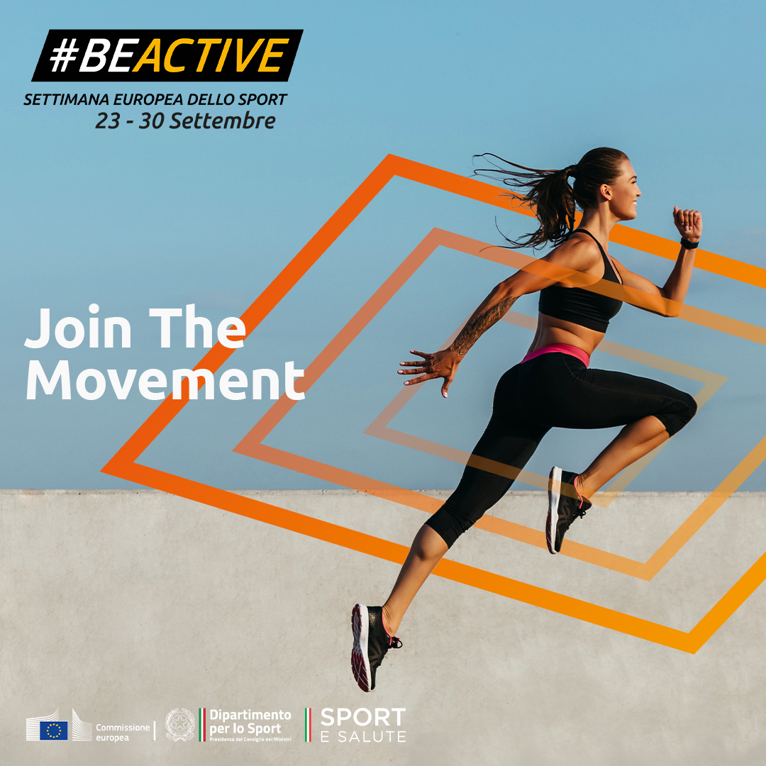 Dal 23 al 30 settembre la Settimana europea dello sport. I Comuni sono invitati a partecipare
