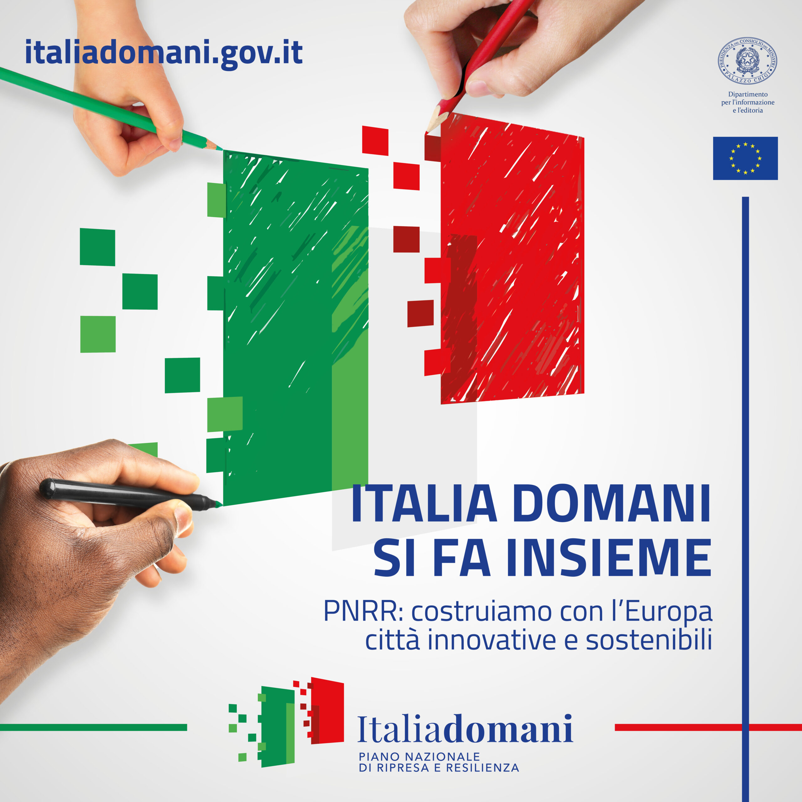 Parte il progetto ItaliaDomani e Anci per comunicare il Pnrr nelle aree urbane