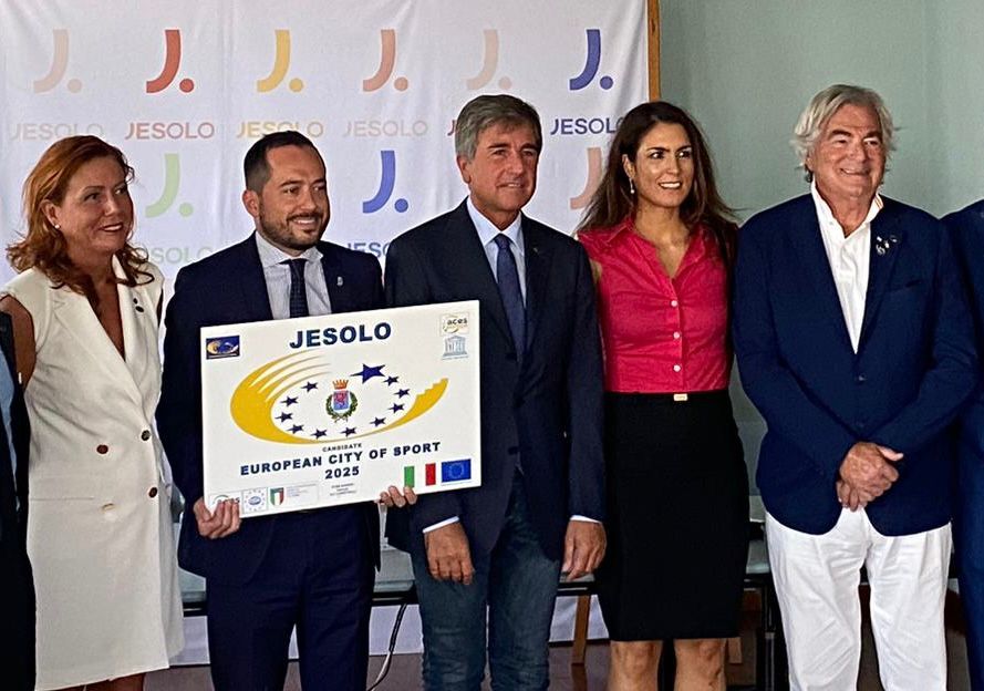 Jesolo candidata a Città Ue dello Sport 2025, Pella: “Scelta vincente e concreta”