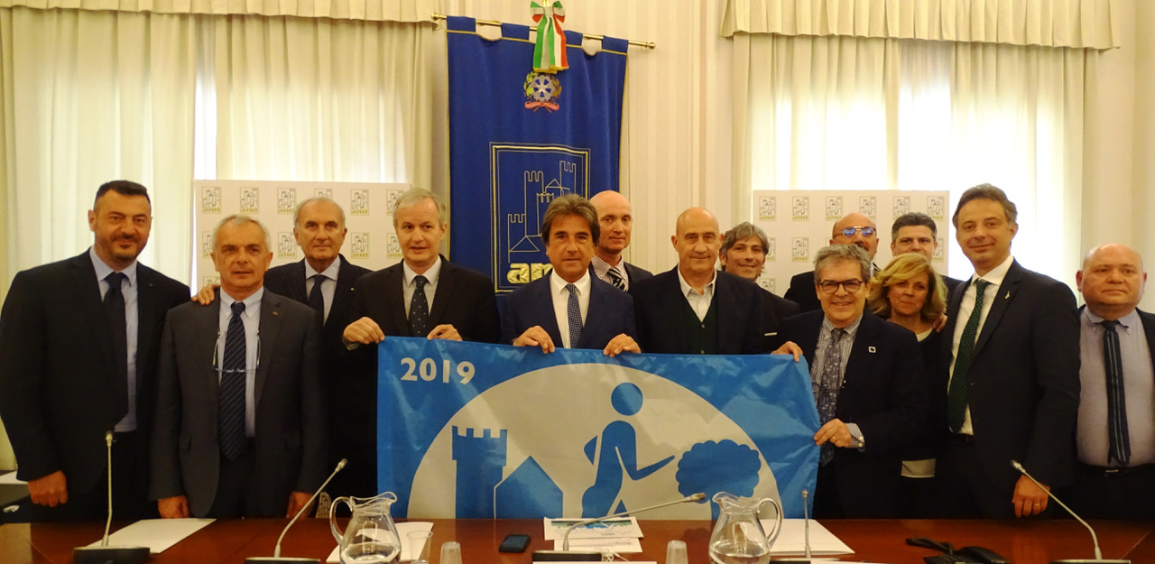 Presentata la Rete delle Città della Corsa e del Cammino e le Città Bandiera Azzurra 2019