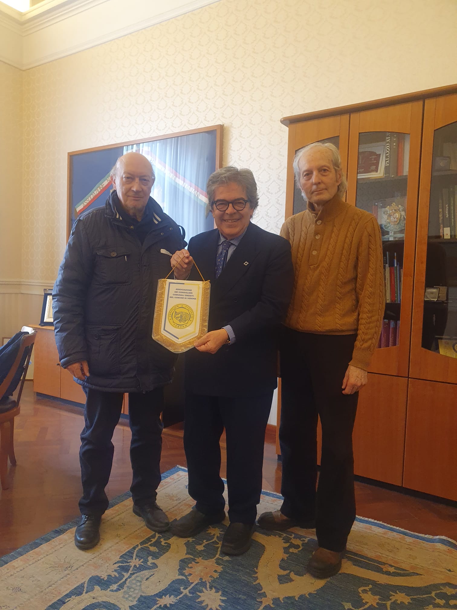 Incontro in Anci con i rappresentanti dell’Associazione Nazionale Consiglieri Emeriti