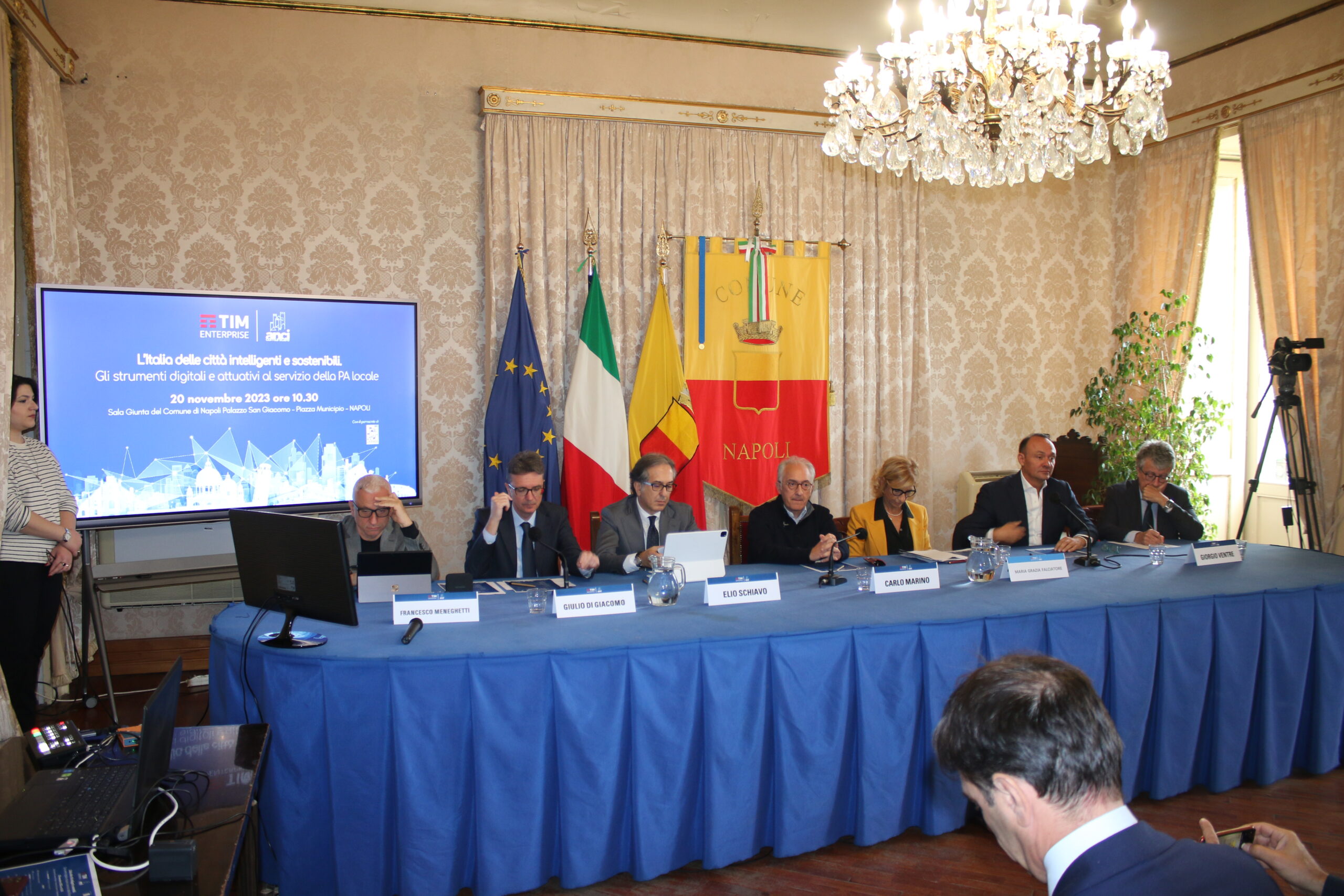 Tim enterprise e Anci insieme per le smart city della Campania