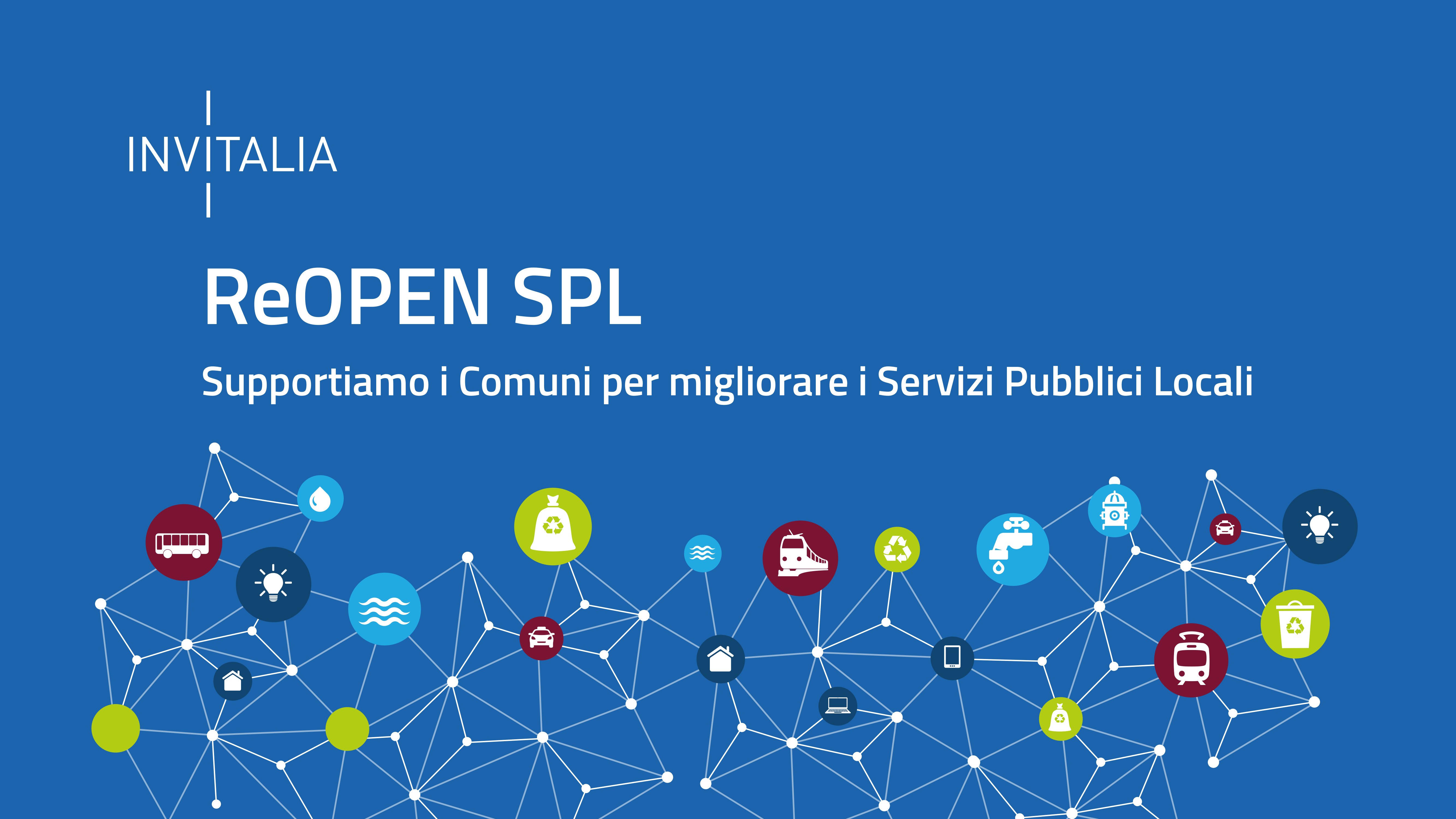 Con ReOPEN SPL Invitalia al fianco dei comuni per migliorare servizi idrici, gestione rifiuti e TPL