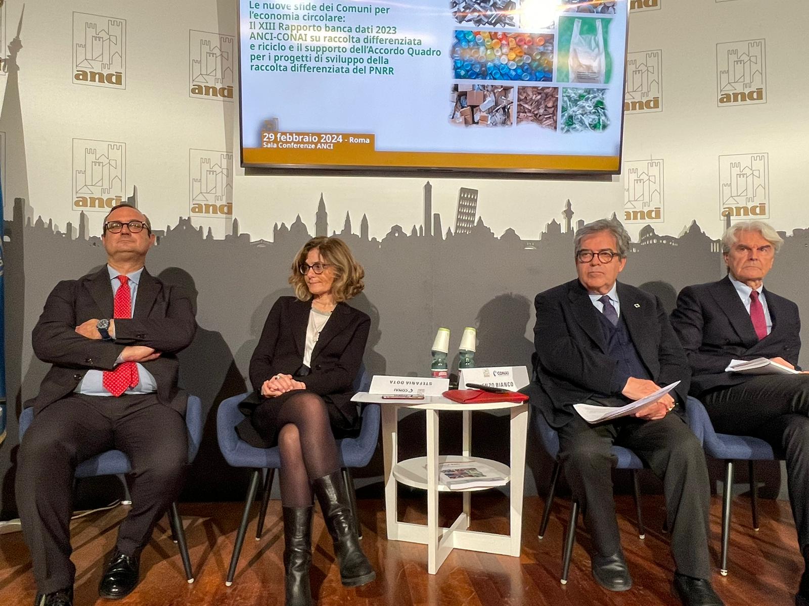 Anci-Conai: “Ottimi risultati ma serve ridurre divari e incrementare impiantistica sul territorio”