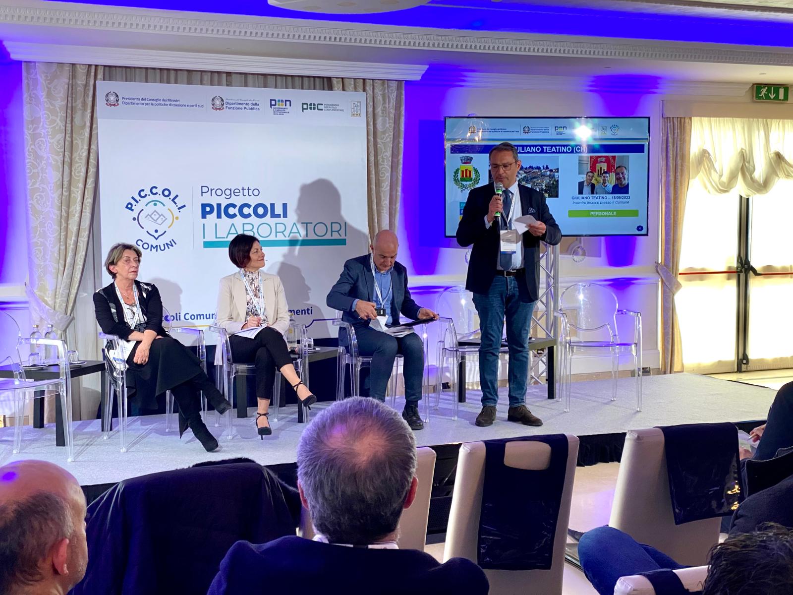 Progetto Piccoli, azioni realizzate e sfide, le voci degli amministratori coinvolti nell’iniziativa