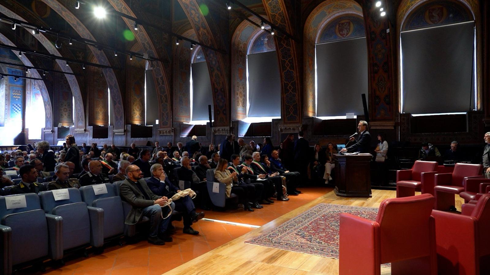 A Perugia la cerimonia per i 50 anni di Anci Umbria