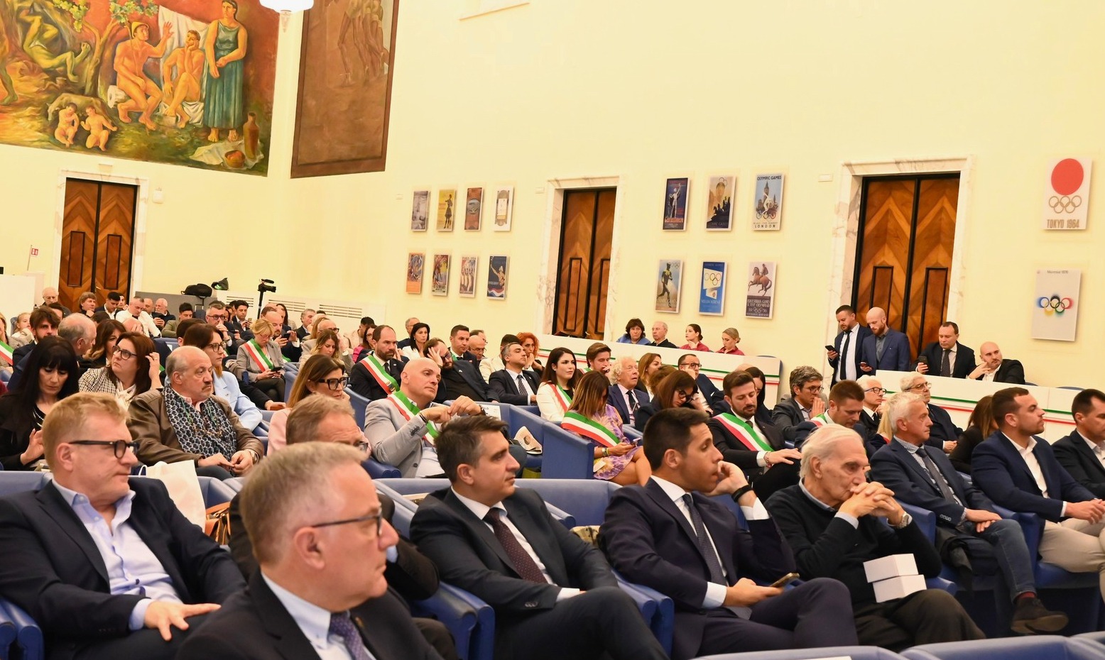 Gala ACES Europe, consegnate le Benemerenze dello Sport ai Comuni al Salone d’Onore del CONI