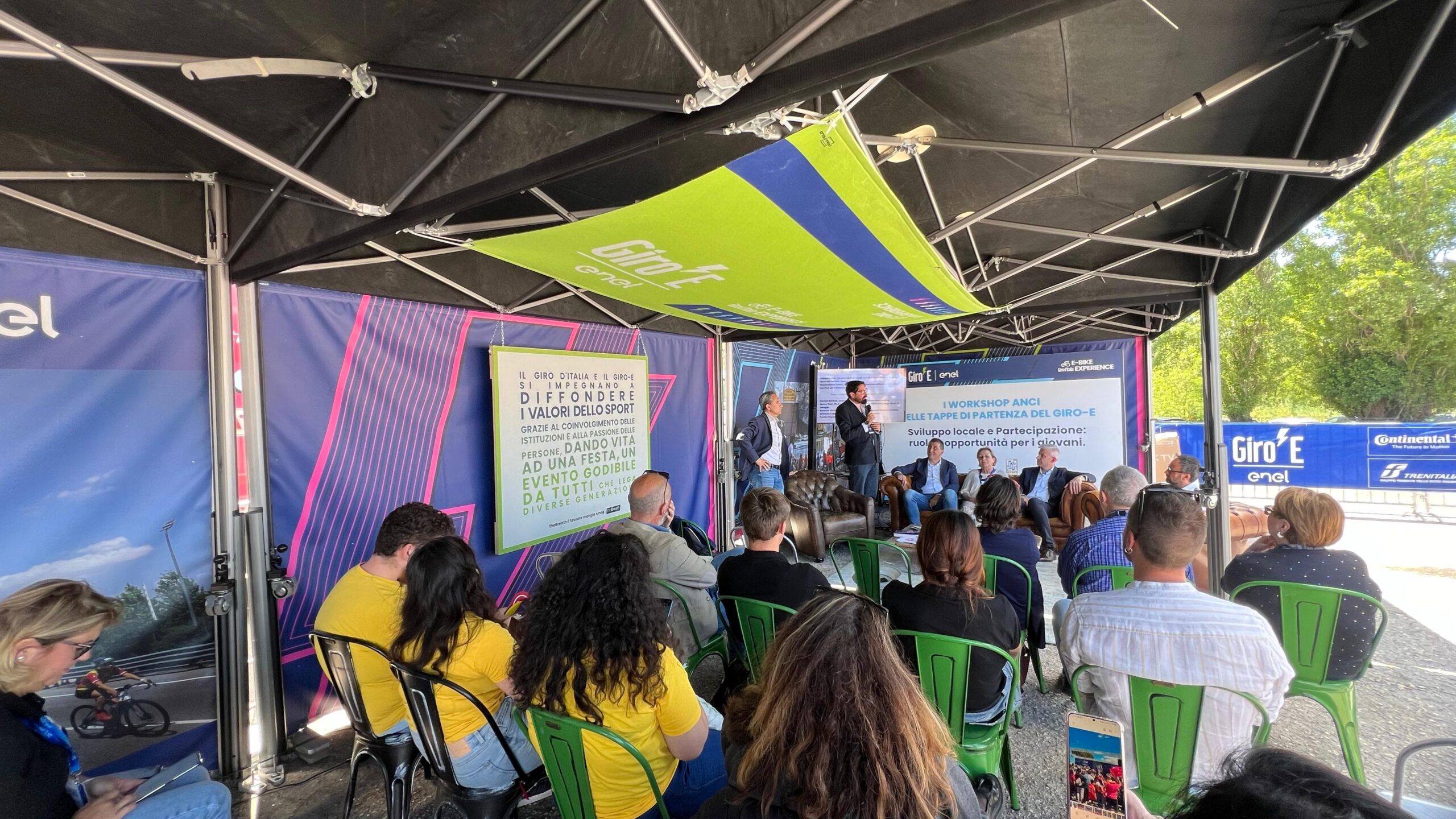 Giro E, oggi appuntamento a Senigallia con un nuovo workshop Anci dedicato ai giovani
