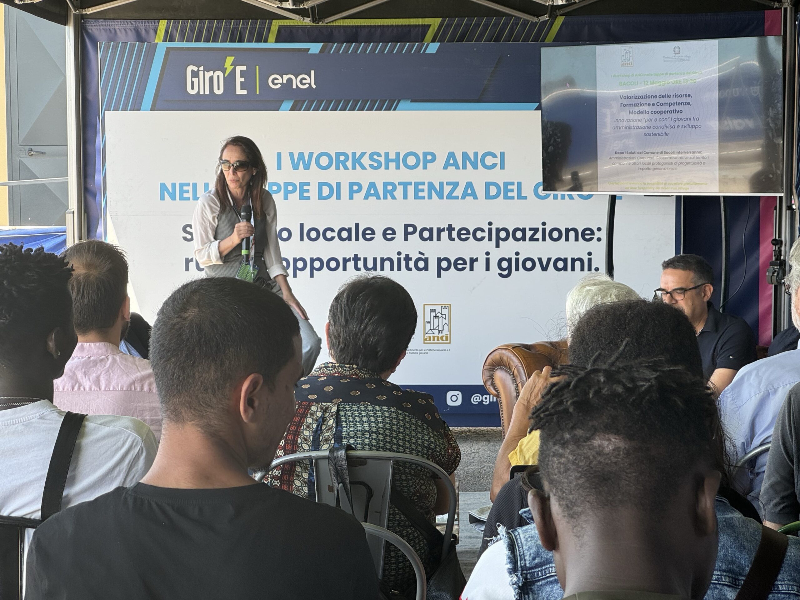 I giovani e le cooperative di comunità, il workshop ANCI a Bacoli per il Giro-E