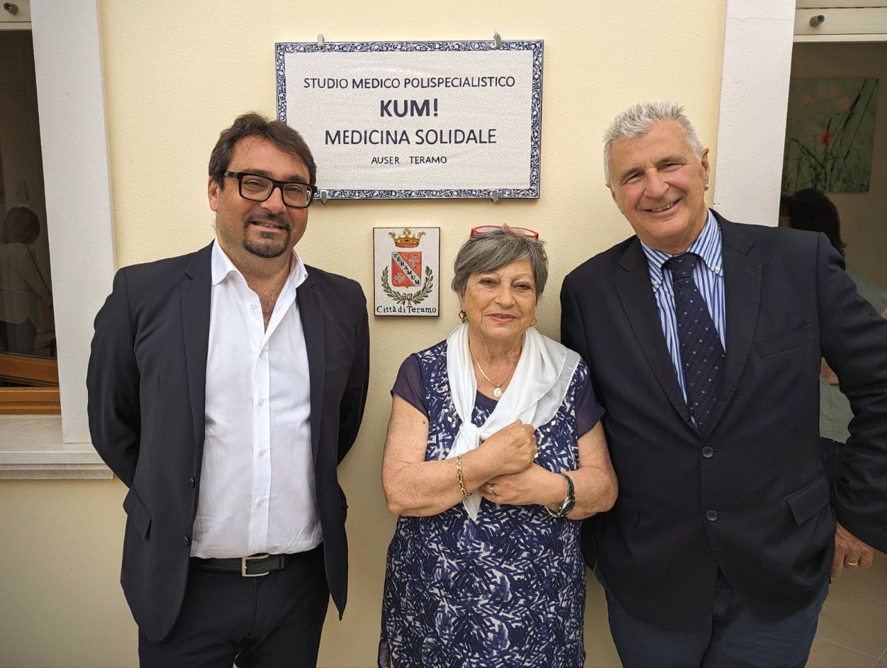 Salute, inaugurato a Teramo, lo studio medico polispecialistico di medicina solidale KUM.