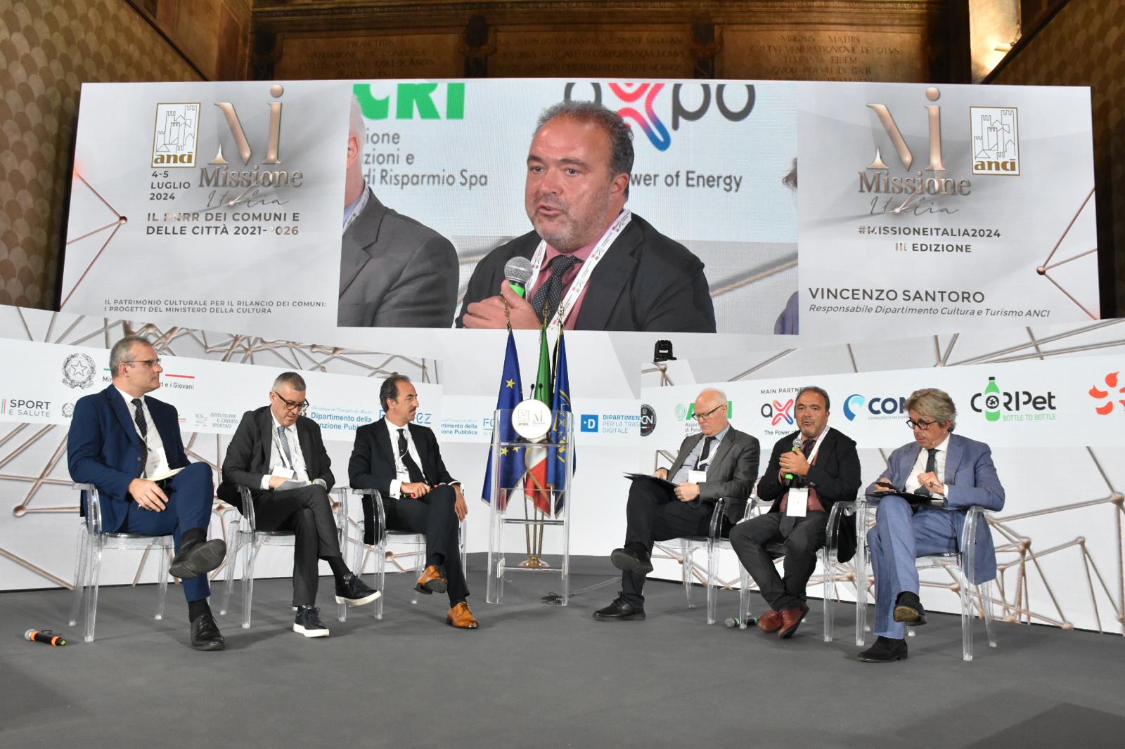 Il panel sul patrimonio culturale per il rilancio dei Comuni