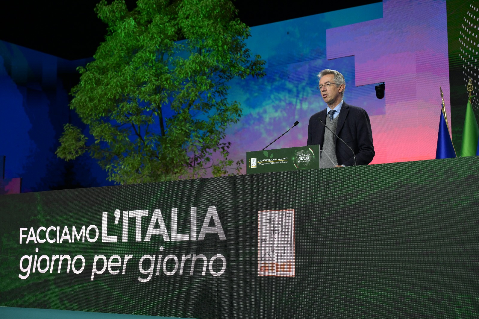 Il video del saluto di chiusura del presidente dell’Anci Gaetano Manfredi