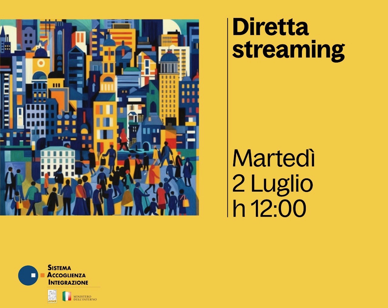 Oggi 2 luglio alle 12 la presentazione del Rapporto annuale SAI (dati 2023)