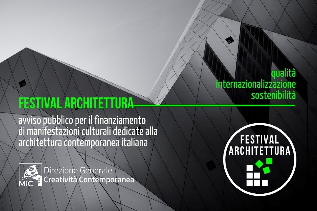 Festival Architettura, online l’avviso del Ministero della Cultura. Tempo fino al 30 novembre