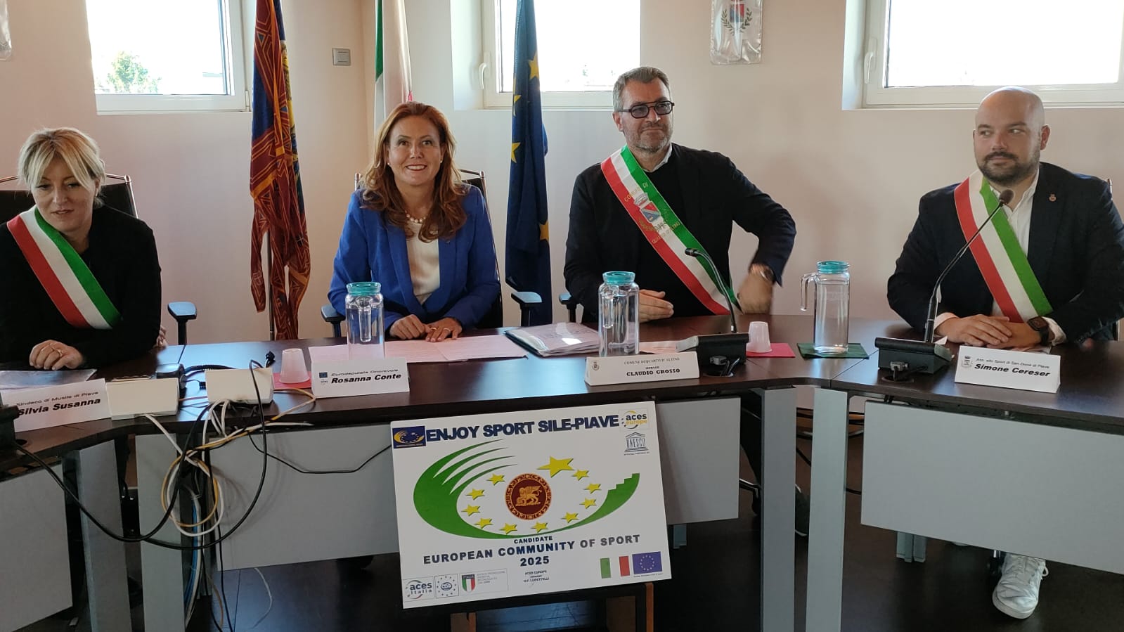 Commissione Aces a Quarto d’Altino insieme a San Donà e Musile per “Comune europeo dello sport”