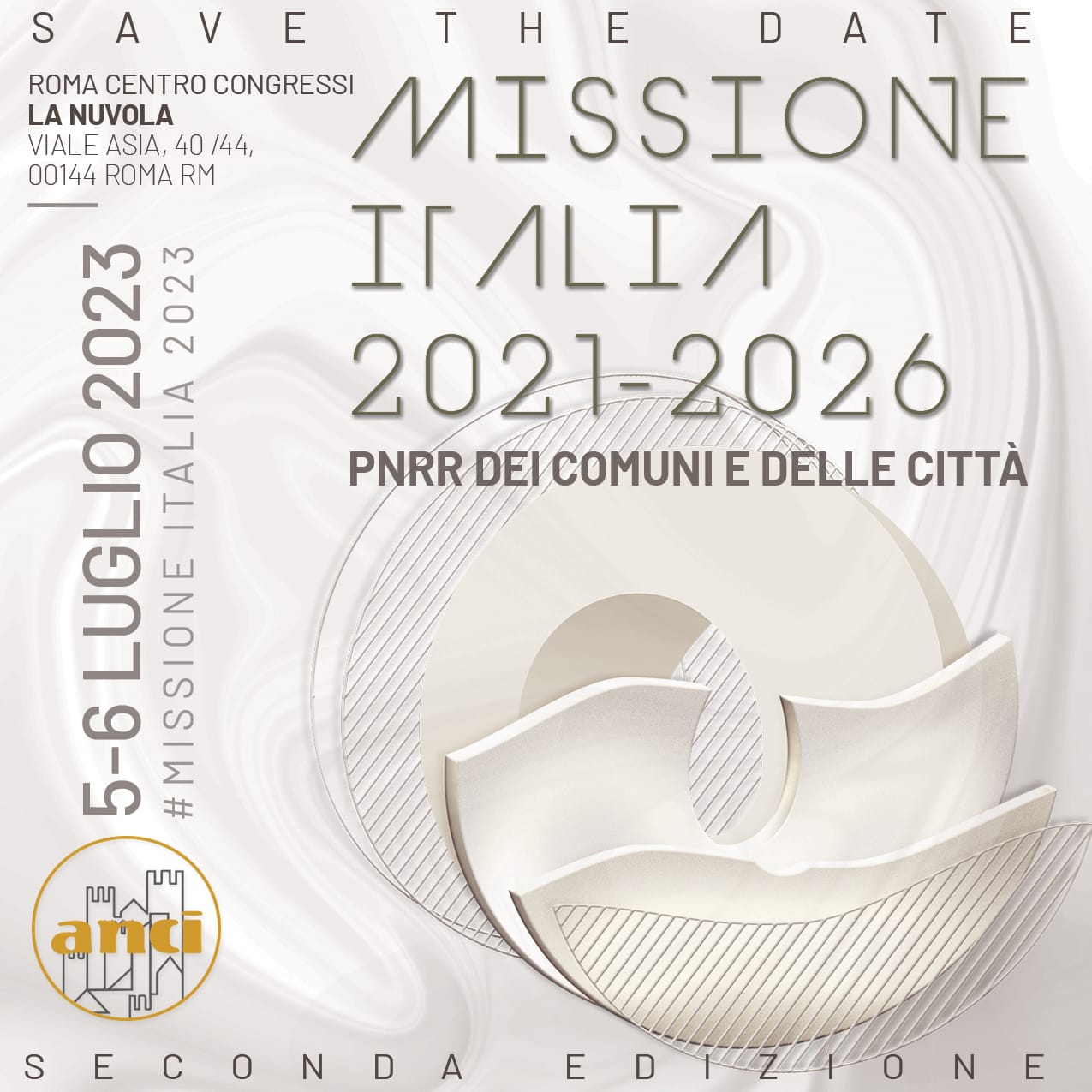 Missione Italia, appuntamento 5 e 6 luglio a Roma – Centro Congressi “La Nuvola”. Iscriviti