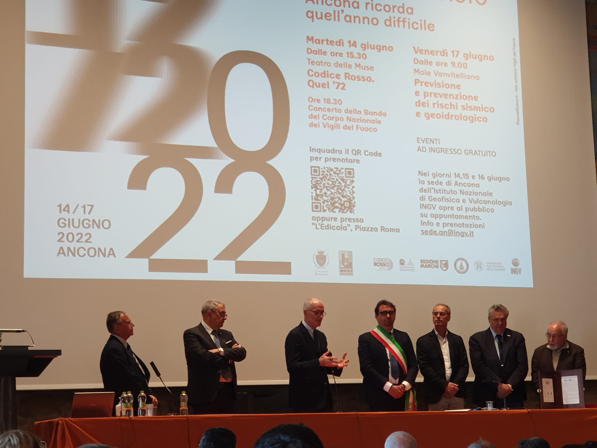 50 anni sisma Ancona, Mancinelli: “Coltivare memoria e usare esperienza per costruire futuro”